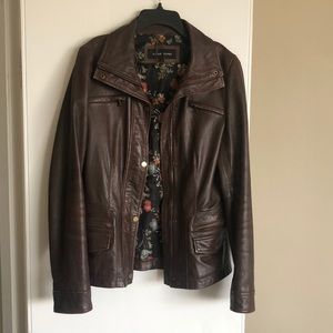 Leather jacket